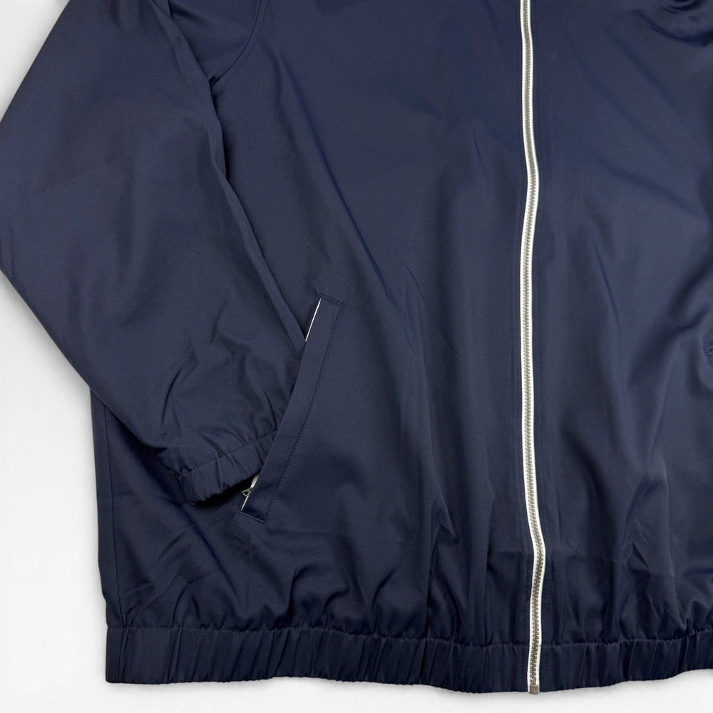 CUTTER & BUCK Dry Tech Full Zip Jacket Mens 4XB Navy Blue Windbreaker Outerwear - Picture 3 of 11